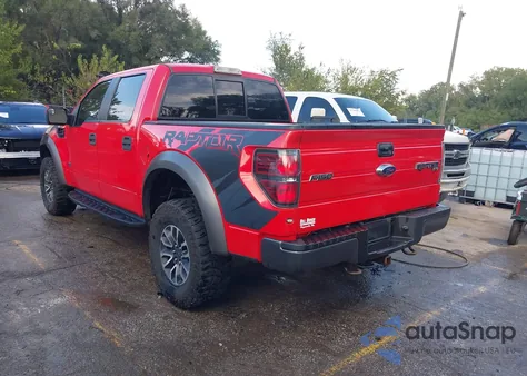 2012 Ford F-150 Svt Raptor from USA, damaged, VIN 1FTFW1R69CFB08236
